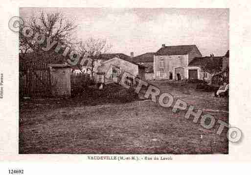 Ville de VAUDEVILLE, carte postale ancienne