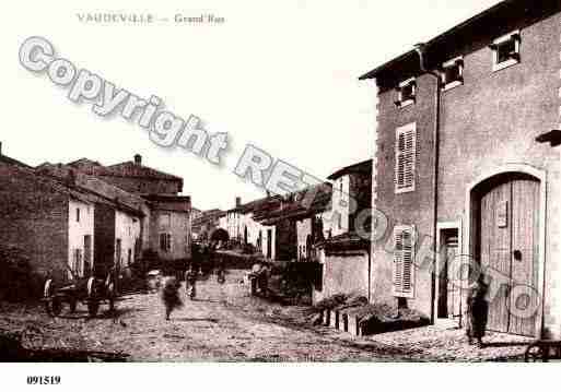 Ville de VAUDEVILLE, carte postale ancienne