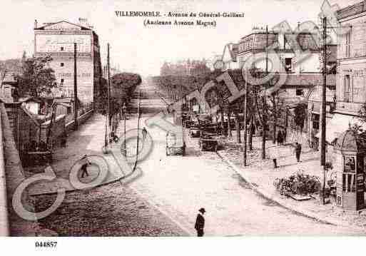 Ville de VILLEMOMBLE, carte postale ancienne