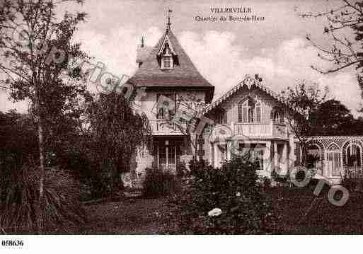 Ville de VILLERVILLE, carte postale ancienne