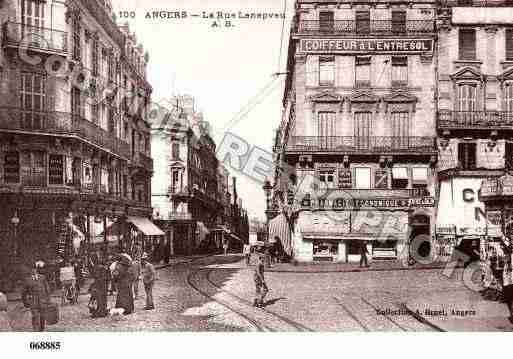 Ville de ANGERS, carte postale ancienne