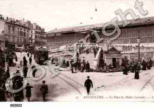 Ville de ANGOULEME, carte postale ancienne