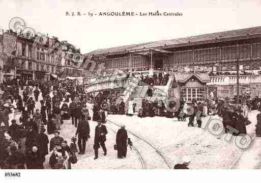 Ville de ANGOULEME, carte postale ancienne