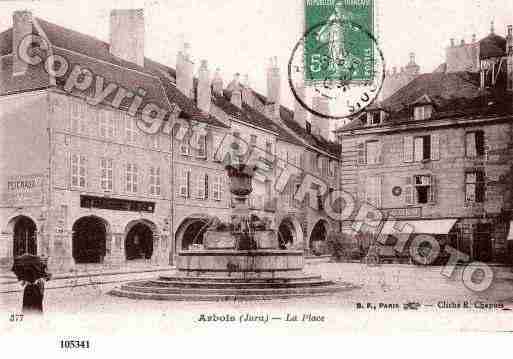 Ville de ARBOIS, carte postale ancienne