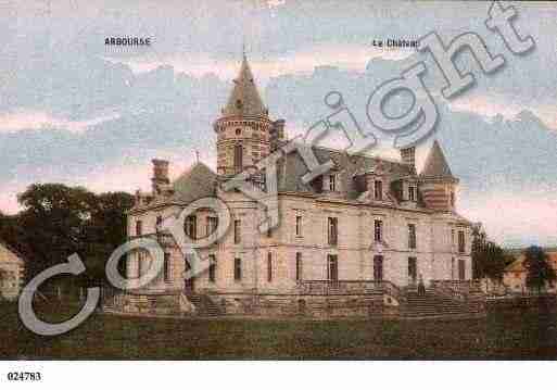 Ville de ARBOURSE, carte postale ancienne