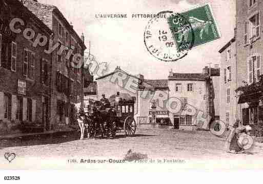 Ville de ARDES, carte postale ancienne