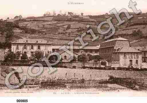 Ville de AUBIN, carte postale ancienne