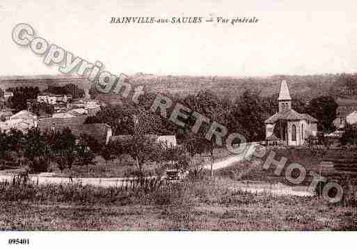 Ville de BAINVILLEAUXSAULES, carte postale ancienne