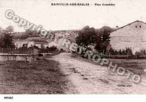 Ville de BAINVILLEAUXSAULES, carte postale ancienne