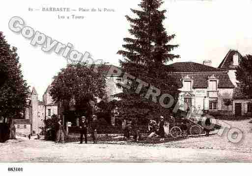 Ville de BARBASTE, carte postale ancienne