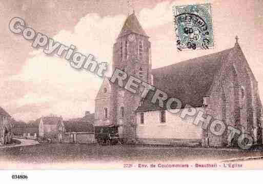Ville de BEAUTHEIL, carte postale ancienne