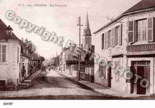 Ville de BIZANOS, carte postale ancienne