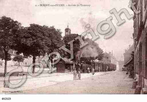 Ville de BLIGNYSUROUCHE, carte postale ancienne