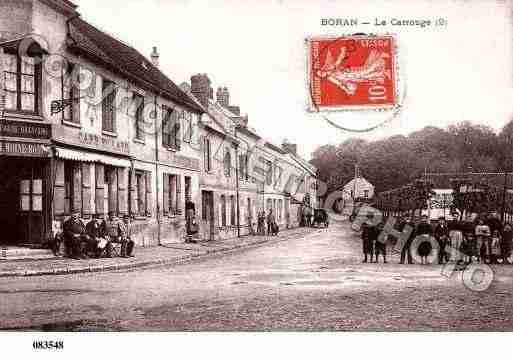 Ville de BORANSUROISE, carte postale ancienne