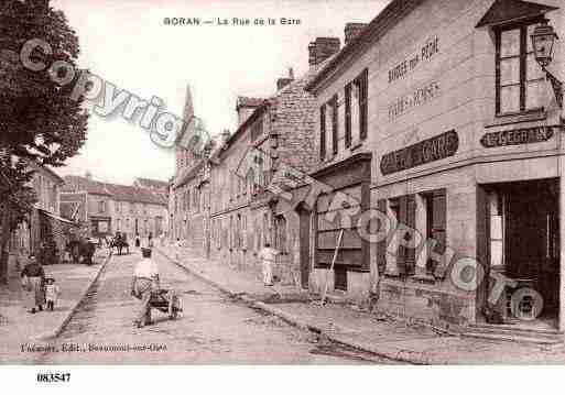 Ville de BORANSUROISE, carte postale ancienne
