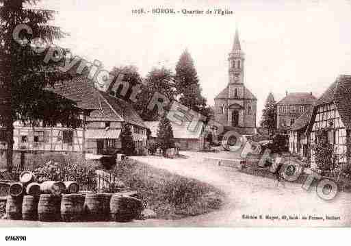 Ville de BORON, carte postale ancienne Ville de BORON, carte postale ancienne
