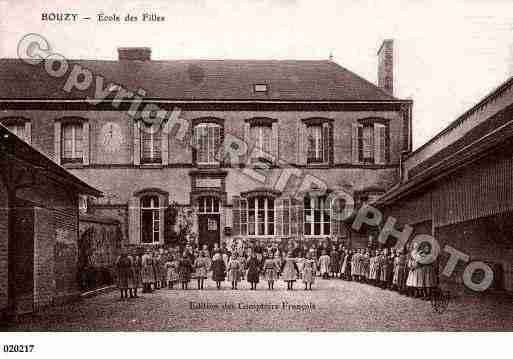 Ville de BOUZY, carte postale ancienne