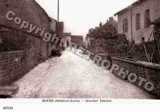 Ville de BOYER, carte postale ancienne