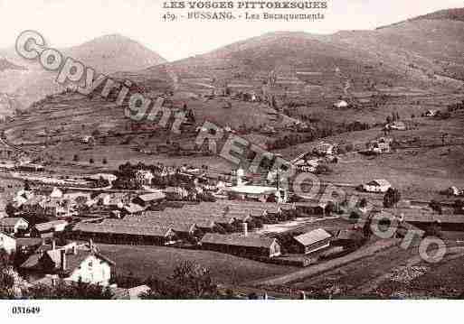 Ville de BUSSANG, carte postale ancienne