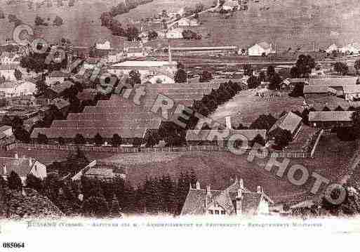 Ville de BUSSANG, carte postale ancienne