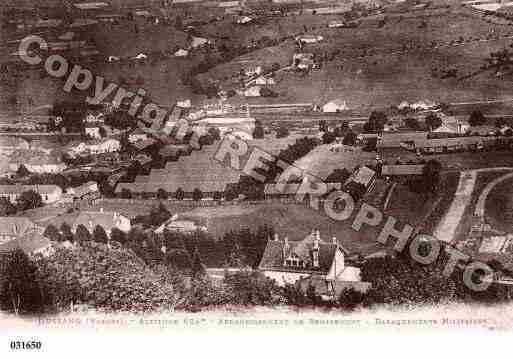 Ville de BUSSANG, carte postale ancienne