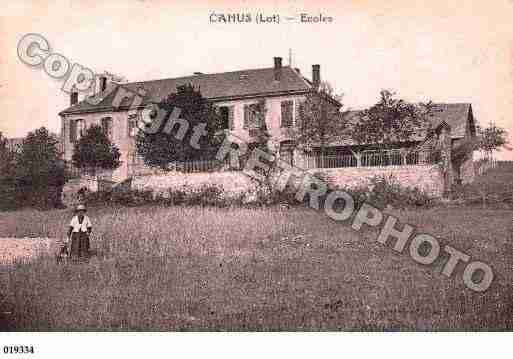 Ville de CAHUS, carte postale ancienne Ville de CAHUS, carte postale ancienne