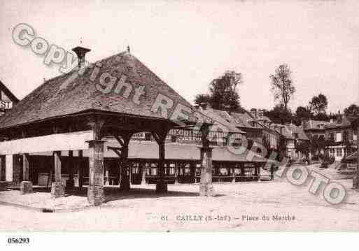 Ville de CAILLY, carte postale ancienne