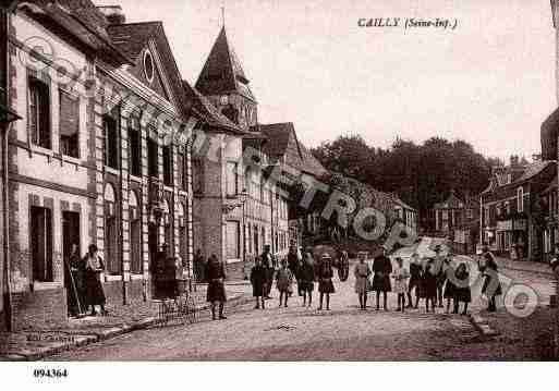 Ville de CAILLY, carte postale ancienne