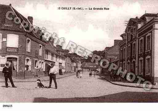 Ville de CAILLY, carte postale ancienne