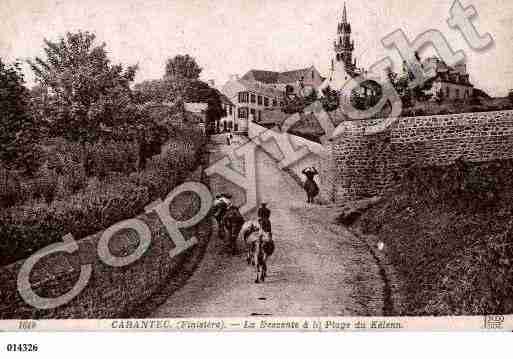Ville de CARANTEC, carte postale ancienne