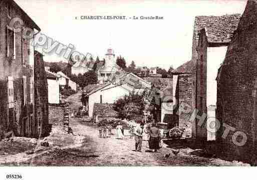 Ville de CHARGEYLESPORT, carte postale ancienne