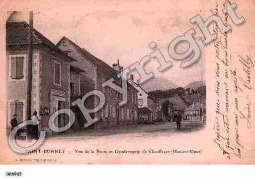 Ville de CHAUFFAYER, carte postale ancienne