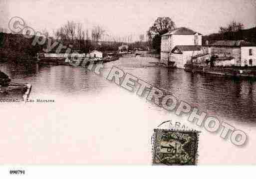 Ville de COGNAC, carte postale ancienne