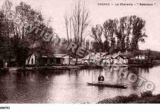 Ville de COGNAC, carte postale ancienne