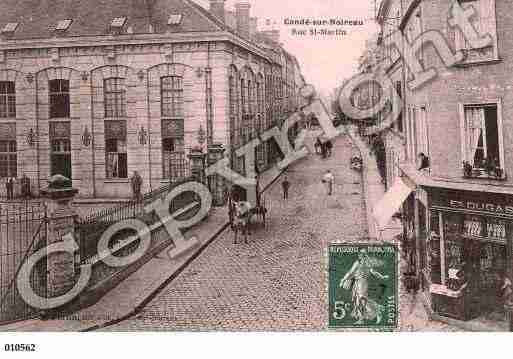 Ville de CONDESURNOIREAU, carte postale ancienne