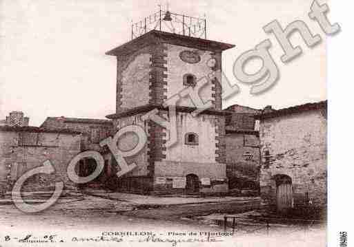 Ville de CORNILLONCONFOUX, carte postale ancienne