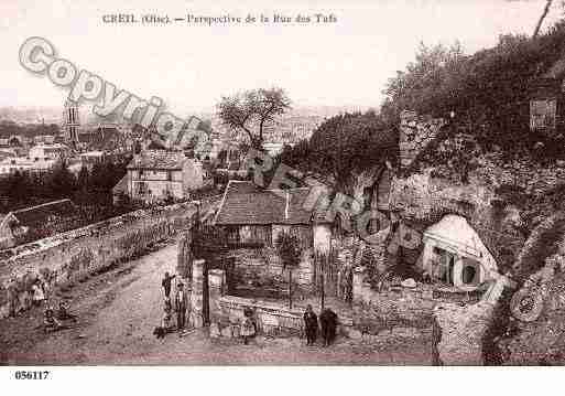 Ville de CREIL, carte postale ancienne