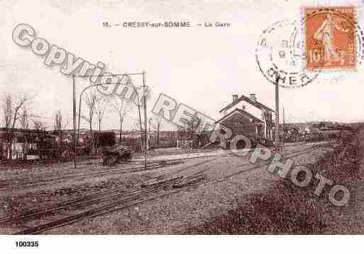 Ville de CRESSYSURSOMME, carte postale ancienne Ville de CRESSYSURSOMME, carte postale ancienne