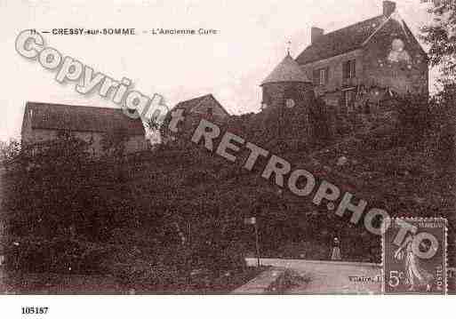 Ville de CRESSYSURSOMME, carte postale ancienne Ville de CRESSYSURSOMME, carte postale ancienne