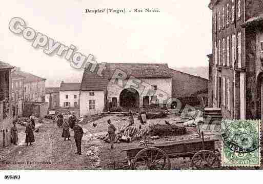 Ville de DOMPTAIL, carte postale ancienne