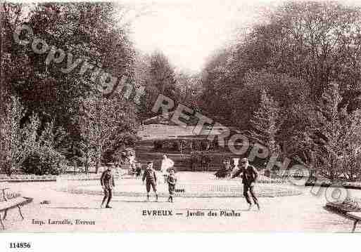 Ville de EVREUX, carte postale ancienne