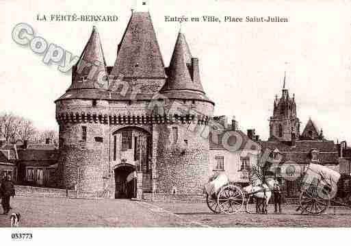 Ville de FERTEBERNARD(LA), carte postale ancienne