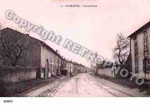 Ville de FLORANGE, carte postale ancienne Ville de FLORANGE, carte postale ancienne