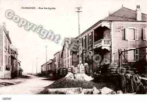 Ville de FLORANGE, carte postale ancienne Ville de FLORANGE, carte postale ancienne