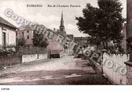 Ville de FLORANGE, carte postale ancienne Ville de FLORANGE, carte postale ancienne