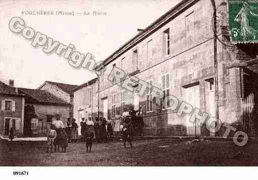 Ville de FOUCHERESAUXBOIS, carte postale ancienne