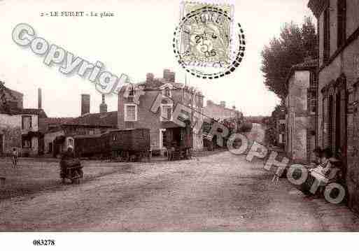 Ville de FUILET(LE), carte postale ancienne