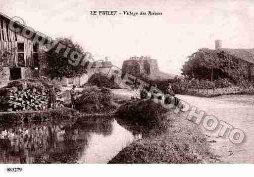 Ville de FUILET(LE), carte postale ancienne