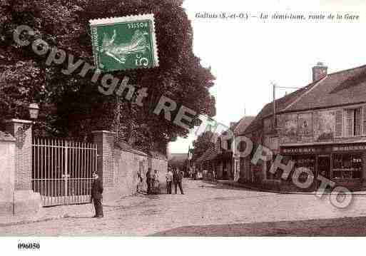 Ville de GALLUIS, carte postale ancienne