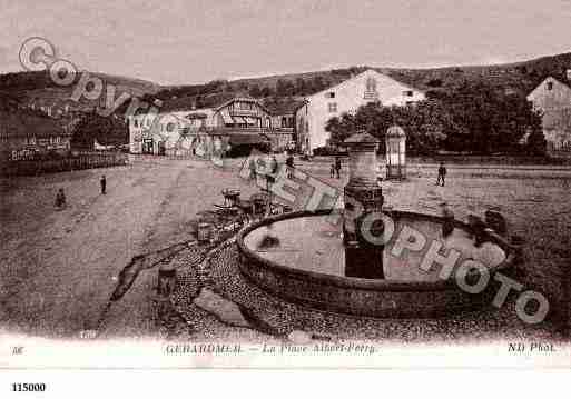 Ville de GERARDMER, carte postale ancienne Ville de GERARDMER, carte postale ancienne
